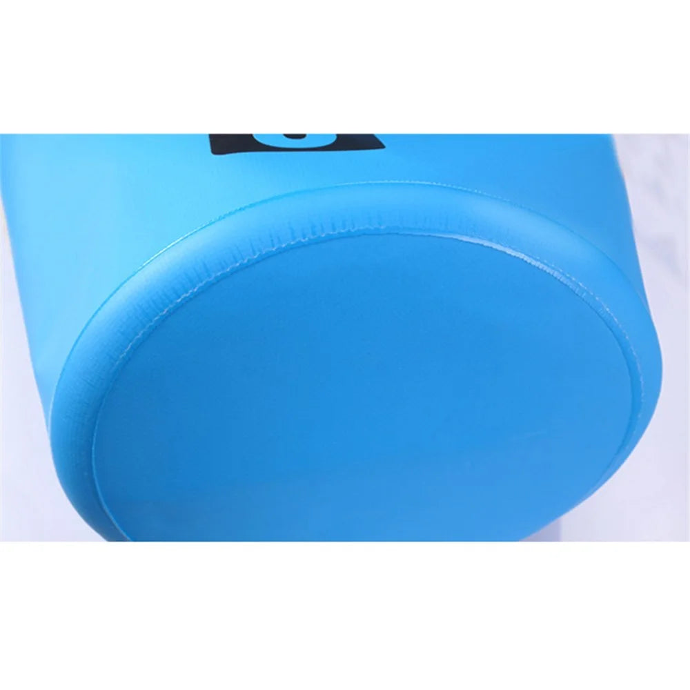 15L Outdoor Waterproof Swimming Bag Bucket Lightweight Floating Dry Sack - Baby Blue - 5