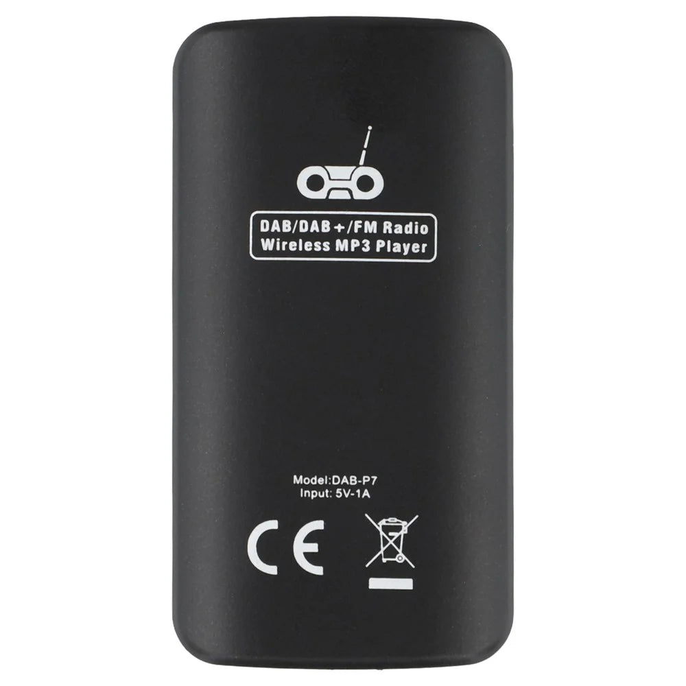 DAB-P7 Portable DAB Bluetooth-compatible Digital Radio Player MP3 Player Support FM Radio TF Card - 2