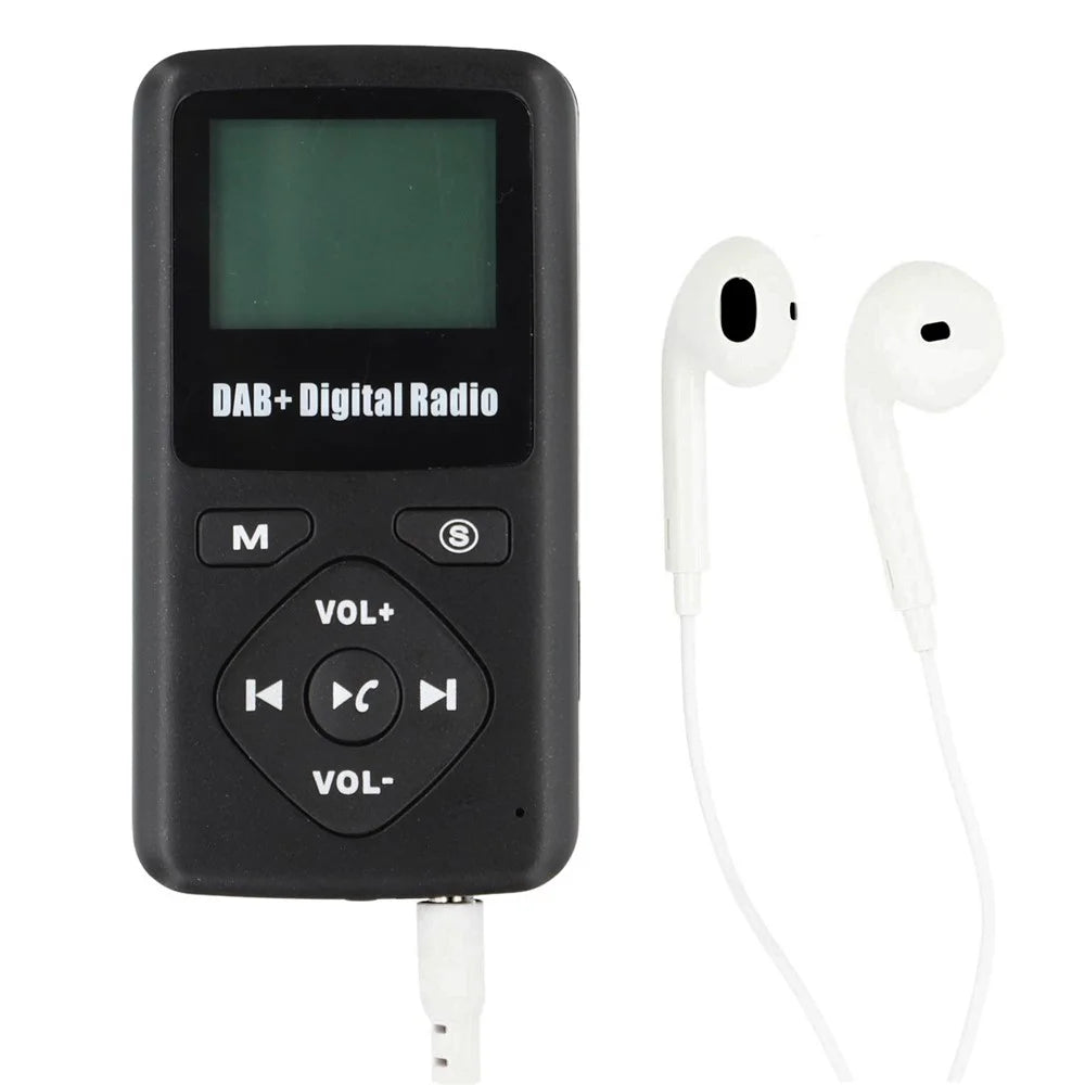 DAB-P7 Portable DAB Bluetooth-compatible Digital Radio Player MP3 Player Support FM Radio TF Card - 6
