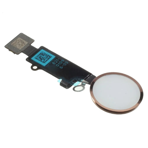OEM Home Button Flex Cable Part for iPhone 8 / 8 Plus (No Fingerprint Identification Function) - Gold Color - 1