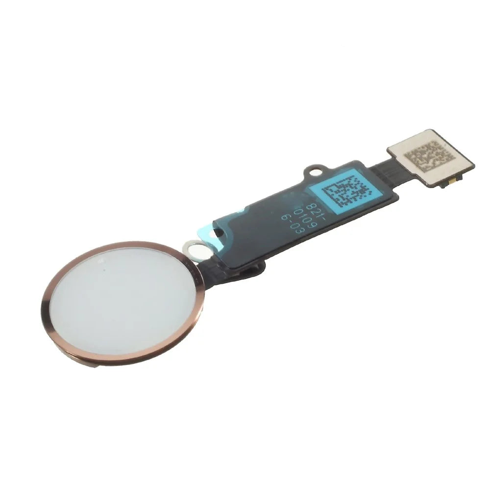 OEM Home Button Flex Cable Part for iPhone 8 / 8 Plus (No Fingerprint Identification Function) - Gold Color - 3