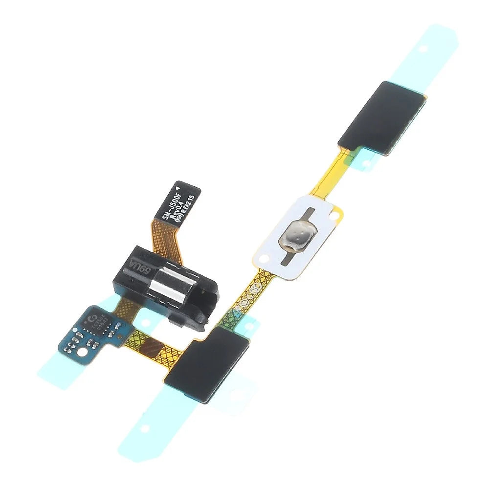 OEM Earphone Jack + Navigator Keypad Sensor Flex Cable for Samsung Galaxy J5 SM-J500F - 3