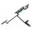 OEM for iPhone X Volume Button Flex Cable with Metal Plate - 2