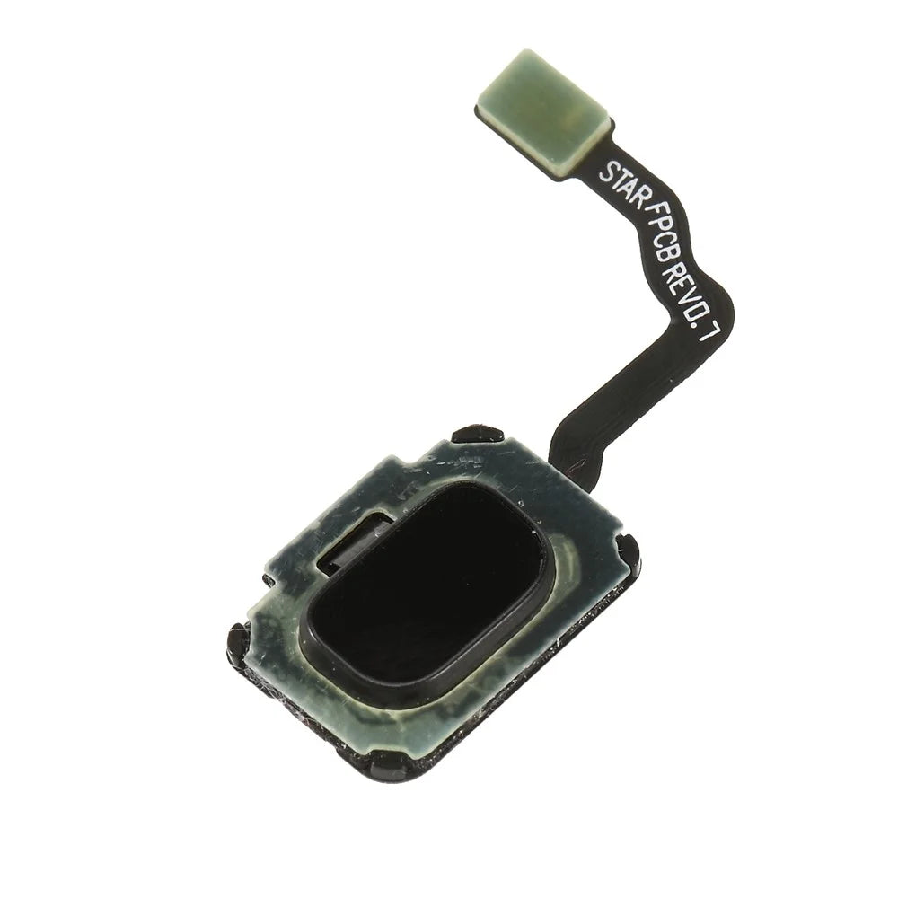 For Samsung Galaxy S9 G960/S9+ G965 OEM Home Key Fingerprint Button Flex Cable (without Logo) - Black - 1