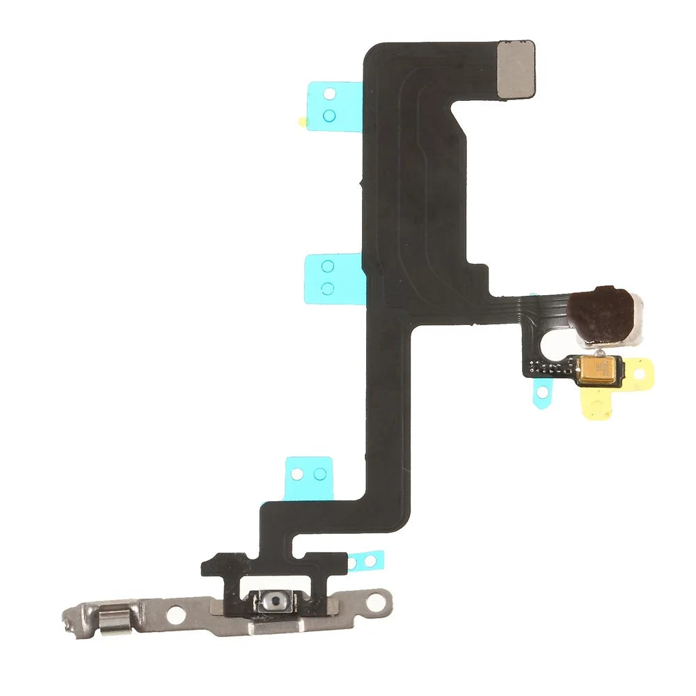 Power On/Off Flex Cable with Metal Plate for iPhone 6 4.7-inch - 2