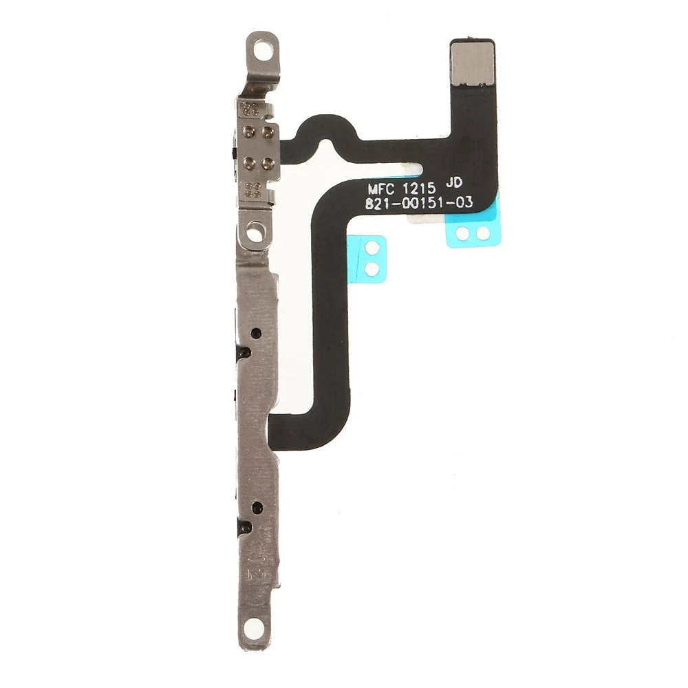 Volume Button Flex Cable Part with Metal Plate for iPhone 6s Plus 5.5 inch - 1