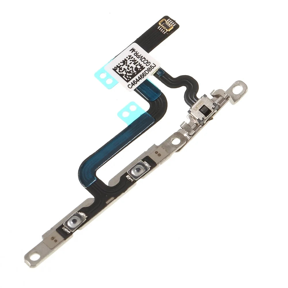 Volume Button Flex Cable Part with Metal Plate for iPhone 6s Plus 5.5 inch - 3