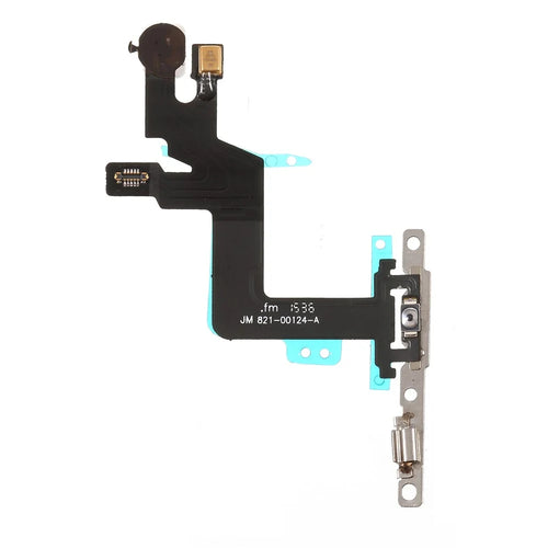 Power On/Off Flex Cable Spare Part with Metal Plate for iPhone 6s Plus 5.5-inch - 1
