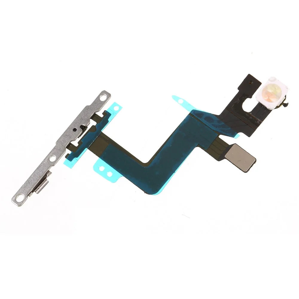 Power On/Off Flex Cable Spare Part with Metal Plate for iPhone 6s Plus 5.5-inch - 3