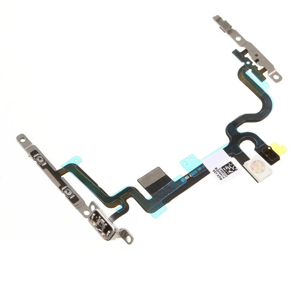 Power ON/OFF and Volume Button Flex Cable Repair Part with Metal Plate for iPhone 7 4.7 inch - 3