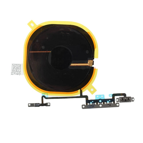 For iPhone X (Ten) OEM Volume Button Flex Cable + Qi Wireless Charging Port Flex Cable - 1