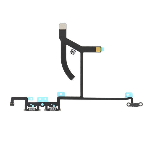 OEM Power ON/OFF and Volume Button Flex Cable without Metal Plate for iPhone XS Max 6.5 inch - 1
