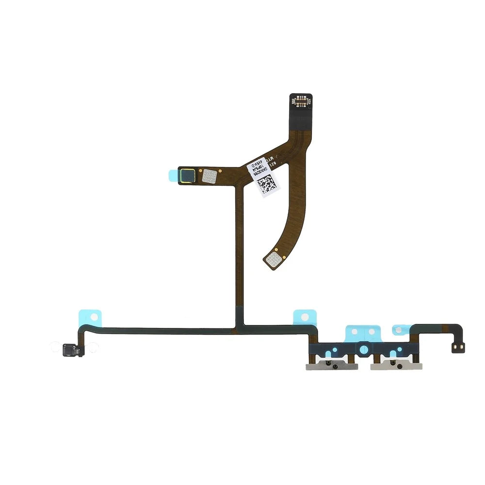 OEM Power ON/OFF and Volume Button Flex Cable without Metal Plate for iPhone XS Max 6.5 inch - 4