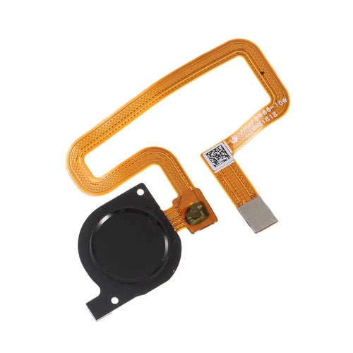 OEM Home Key Fingerprint Button Flex Cable Part for Huawei Y9 (2018) / Enjoy 8 Plus - Black - 1
