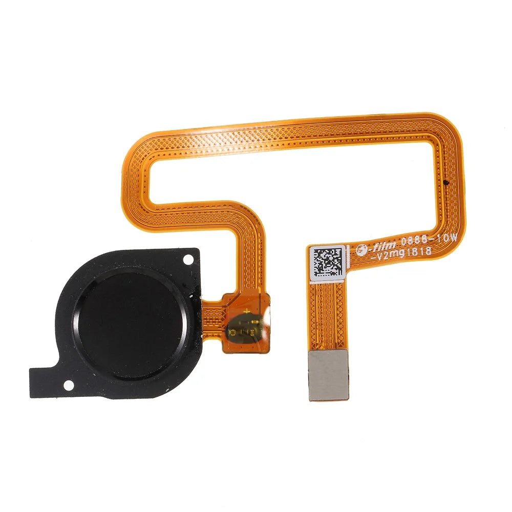 OEM Home Key Fingerprint Button Flex Cable Part for Huawei Y9 (2018) / Enjoy 8 Plus - Black - 2