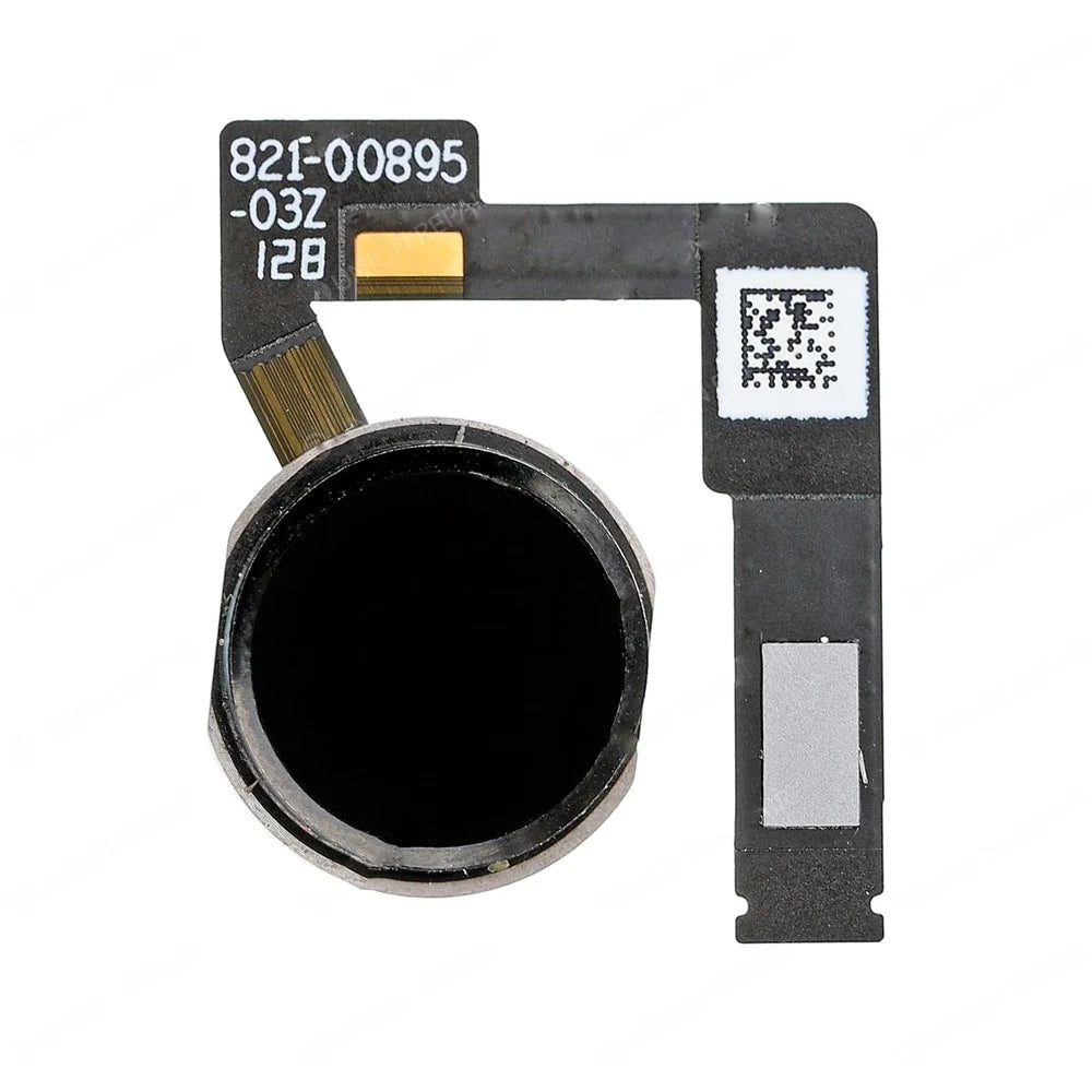 OEM Fingerprint Home Button Flex Cable Replacement for iPad Air 10.5 inch (2019) / Pro 10.5-inch (2017) / Pro 12.9 (2017) - Black - 1
