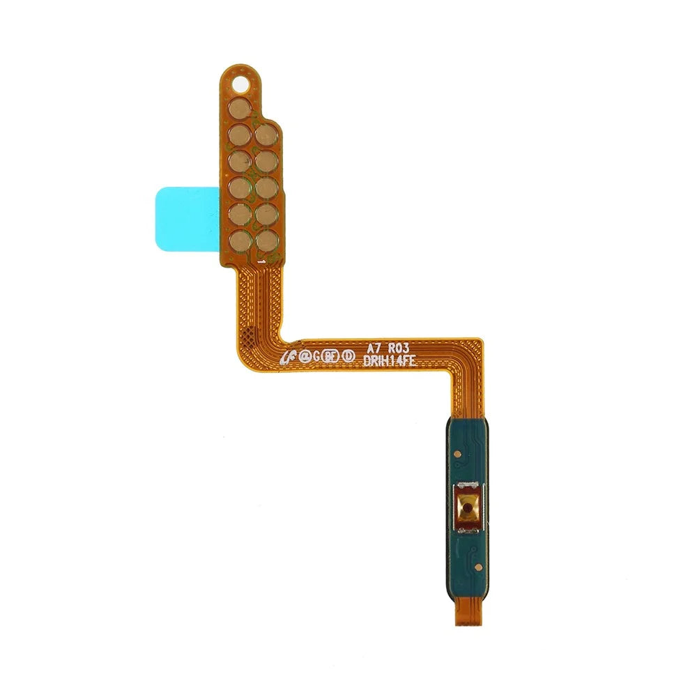 For Samsung Galaxy A7 (2018) A750 OEM Power On / Off Flex Cable Spart Part (without Logo) - Green - 1