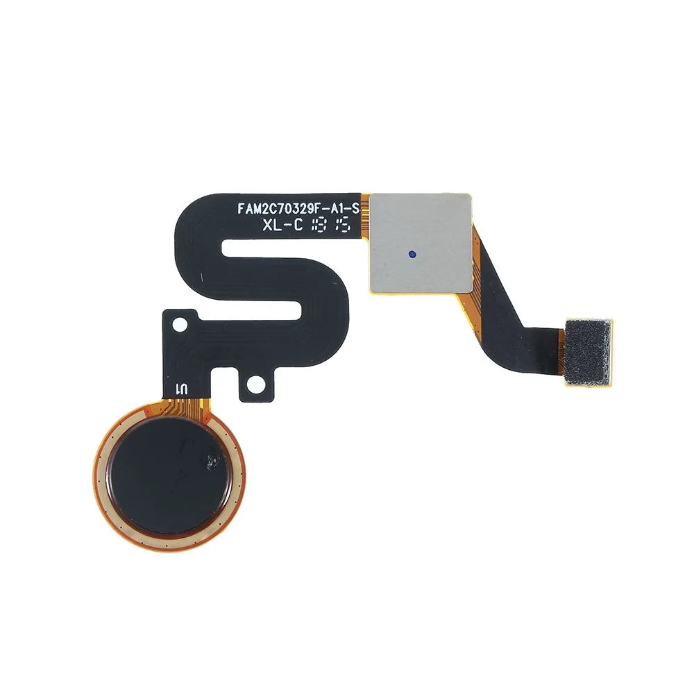 Replacement Home Key Fingerprint Button Flex Cable Part (OEM Disassembly) for Nokia 5.1 Plus / X5 - Black - 2