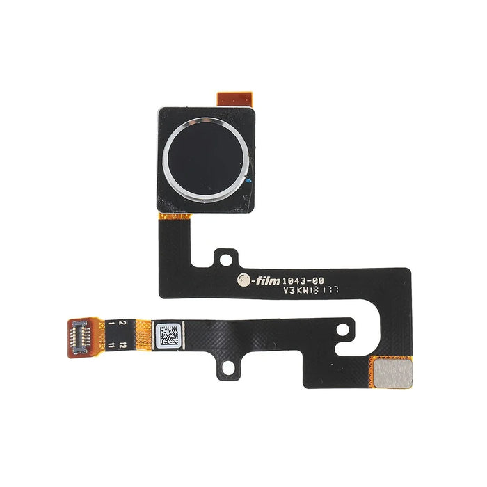Replacement Home Key Fingerprint Button Flex Cable Part (OEM Disassembly) for Nokia 6.1 Plus / X6 - Black - 2