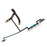 Volume Button Flex Cable Part with Metal Plate (without Logo) for iPhone XS Max 6.5 inch - 1