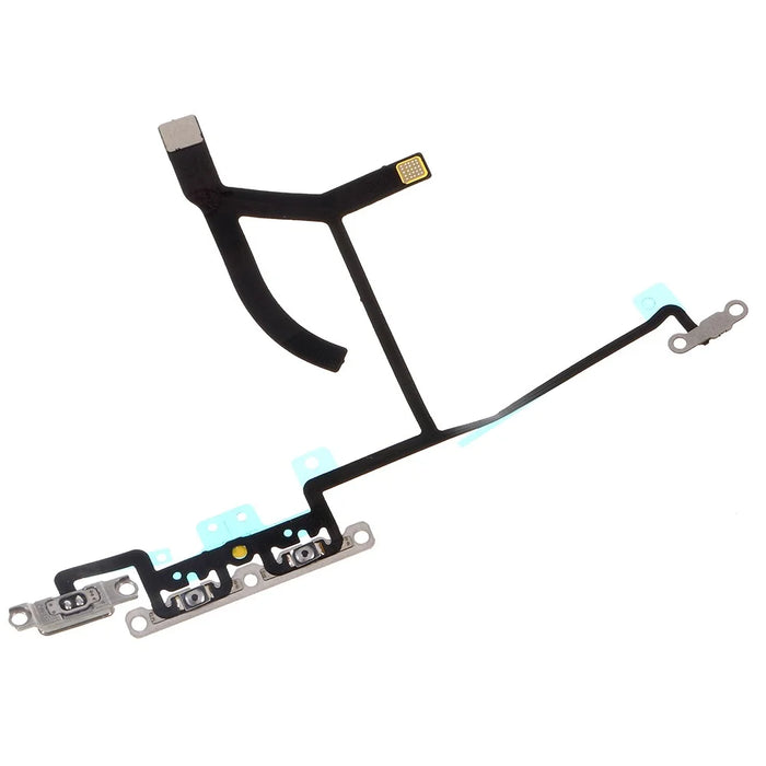 Volume Button Flex Cable Part with Metal Plate (without Logo) for iPhone XS Max 6.5 inch - 4