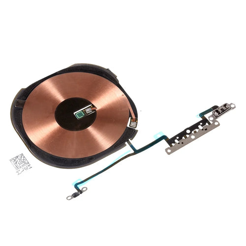 OEM Wireless Charging Port Cable + Volume Buttons Flex Cable Replacement for iPhone XS Max 6.5 inch - 1