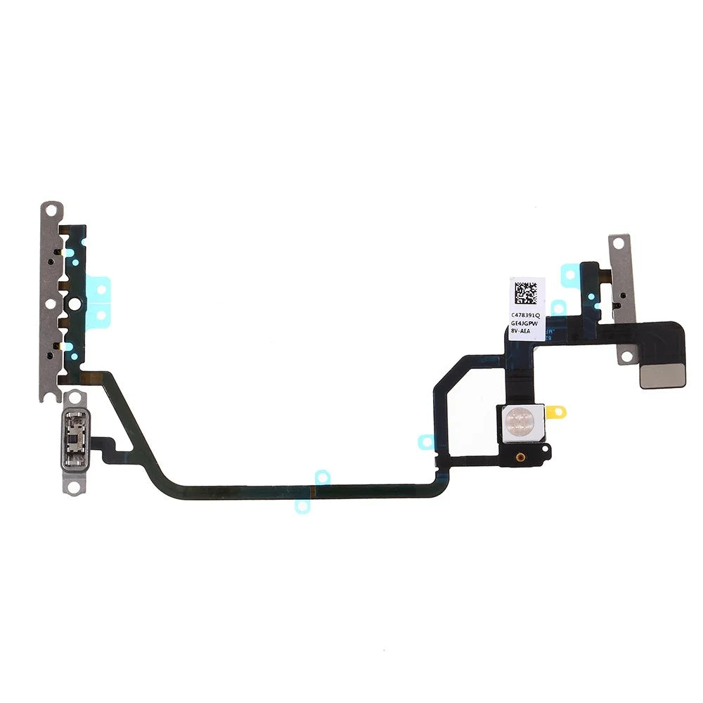 OEM Power On/Off and Volume Buttons Flex Cable for iPhone XR 6.1 inch - 2