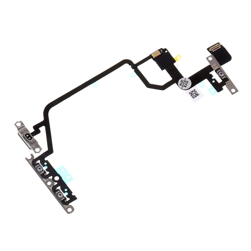 OEM Power On/Off and Volume Buttons Flex Cable for iPhone XR 6.1 inch - 4