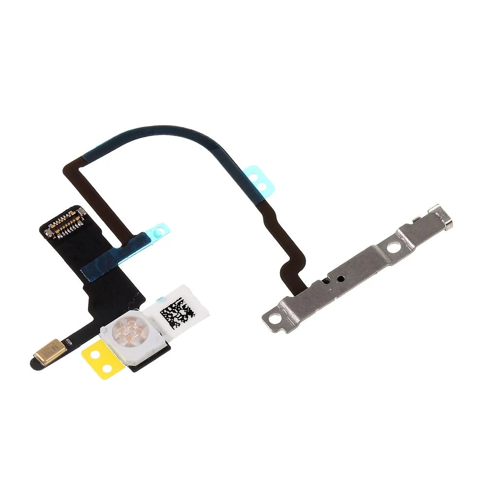 Power On/Off Flex Cable with Metal Plate for iPhone XS 5.8 inch/XS Max 6.5 inch - 1