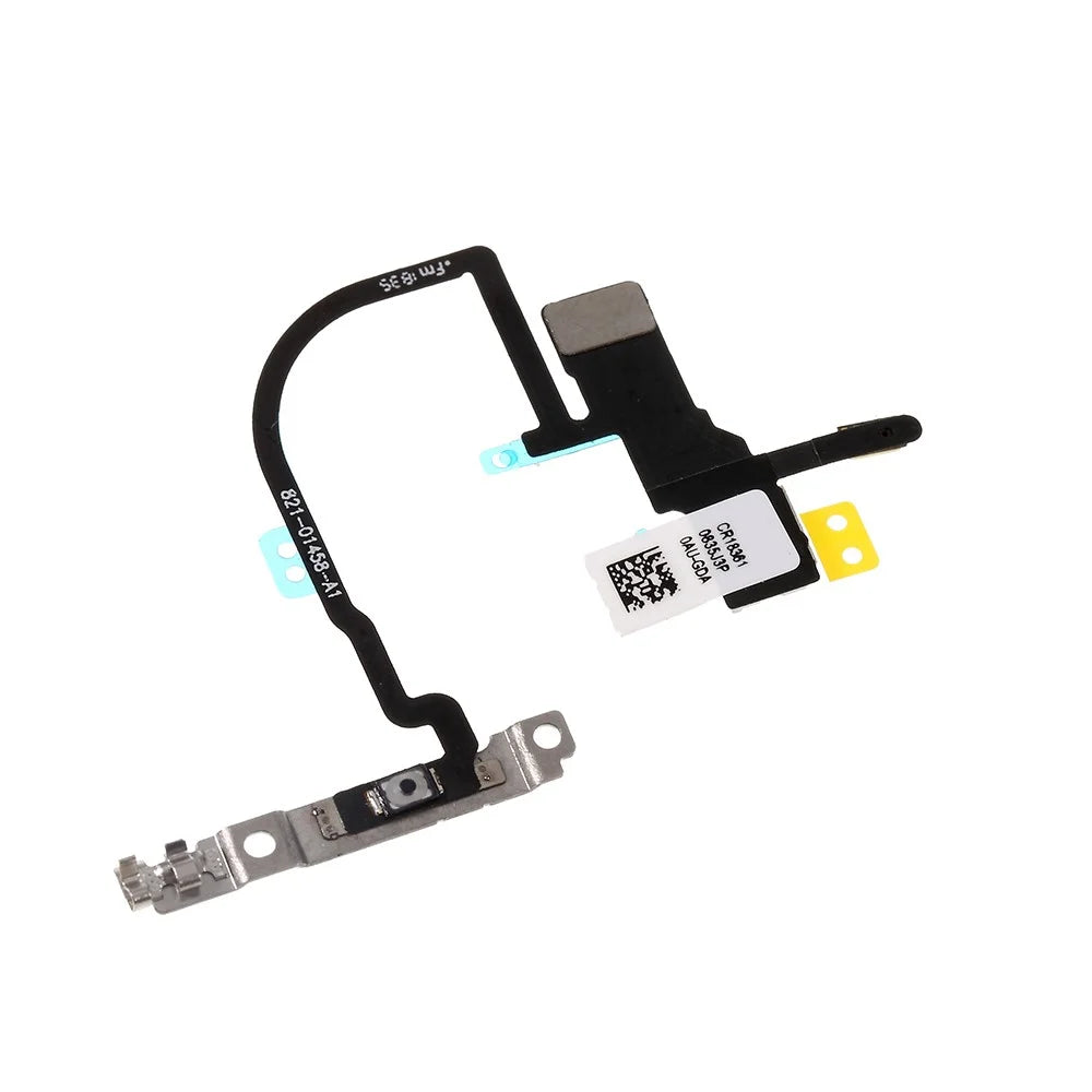 Power On/Off Flex Cable with Metal Plate for iPhone XS 5.8 inch/XS Max 6.5 inch - 4