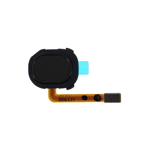 For Samsung Galaxy A20 SM-A205 / A20e OEM Home Key Fingerprint Button Flex Cable  (without Logo) - Black - 1