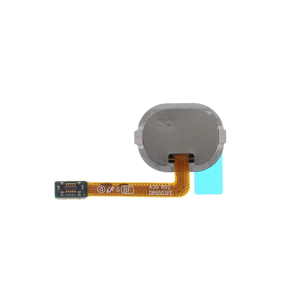 OEM Home Key Fingerprint Button Flex Cable Replacement for Samsung Galaxy A30 SM-A305 /  A40 A405- Black - 2