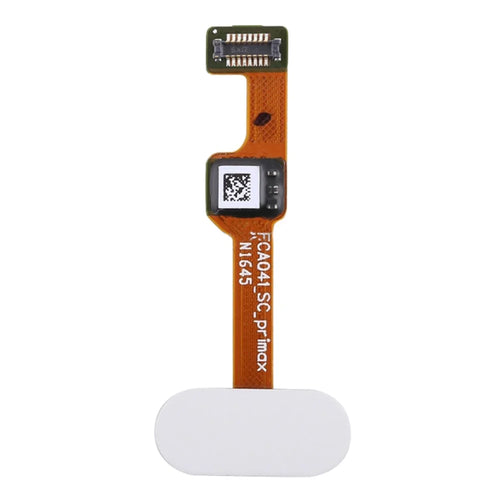 OEM Home Key Fingerprint Button Flex Cable for Oppo F3 - White - 1