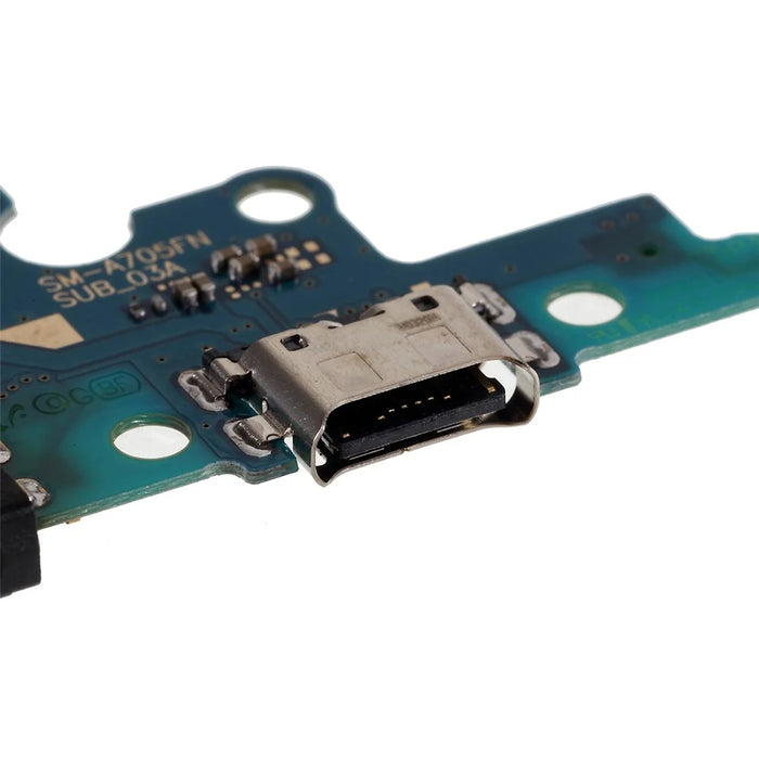 OEM Charging Port Flex Cable Replacement for Samsung Galaxy A70 SM-A705F - 3