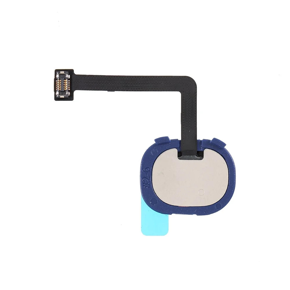 OEM Home Key Fingerprint Button Flex Cable for Samsung Galaxy M20 SM-M205 - Blue - 2