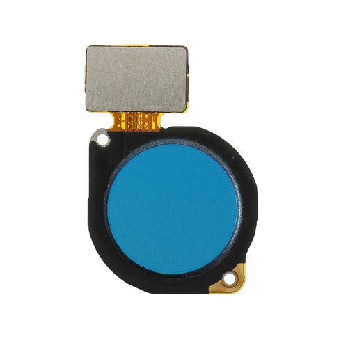 OEM Home Key Fingerprint Button Flex Cable for Huawei P30 Lite - Blue - 1