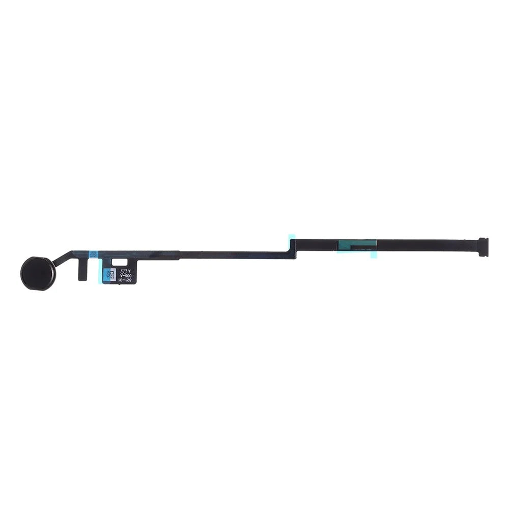 OEM Home Key Fingerprint Button Flex Cable for iPad 10.2 (2019) / (2020) / (2021) - Black - 1