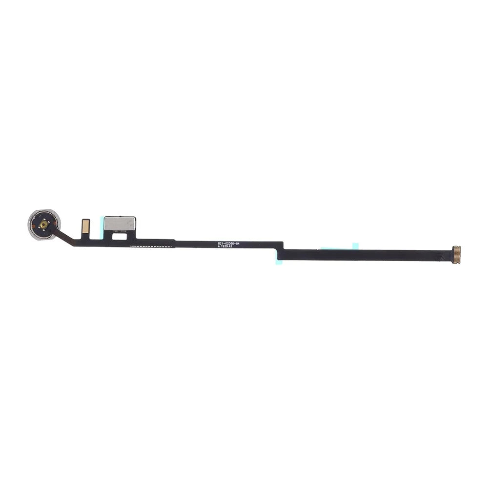 OEM Home Key Fingerprint Button Flex Cable for iPad 10.2 (2019) / (2020) / (2021) - Black - 2