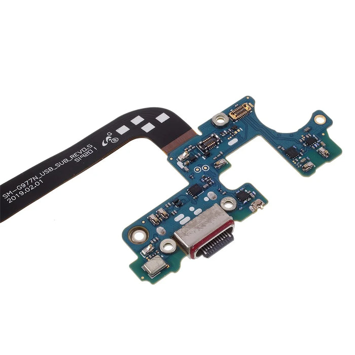OEM Charging Port Flex Cable Replacement for Samsung Galaxy S10 5G SM-G977 - 3