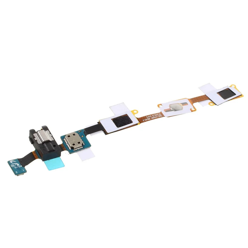 OEM Home Button + Earphone Jack Flex Cable for Samsung Galaxy J7 SM-J700F - 1