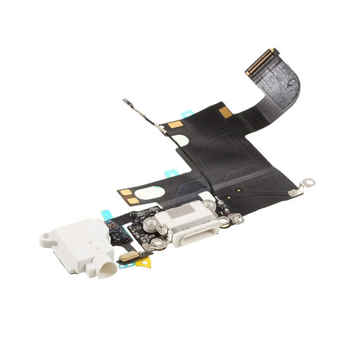 Charging Port Flex Cable Replace Part for iPhone 6 4.7 (Refurbished Disassembly) - White - 1