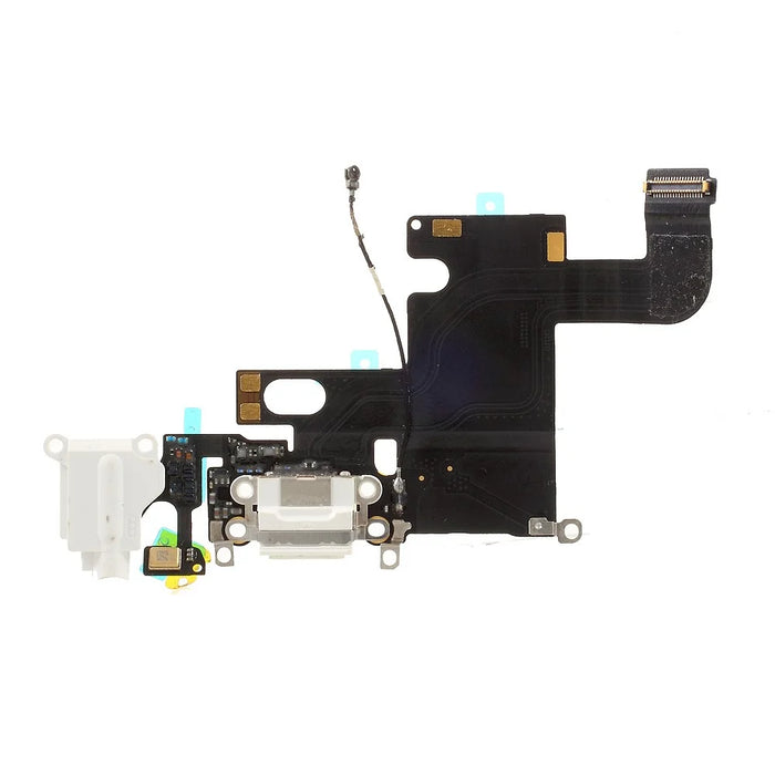 Charging Port Flex Cable Replace Part for iPhone 6 4.7 (Refurbished Disassembly) - White - 3