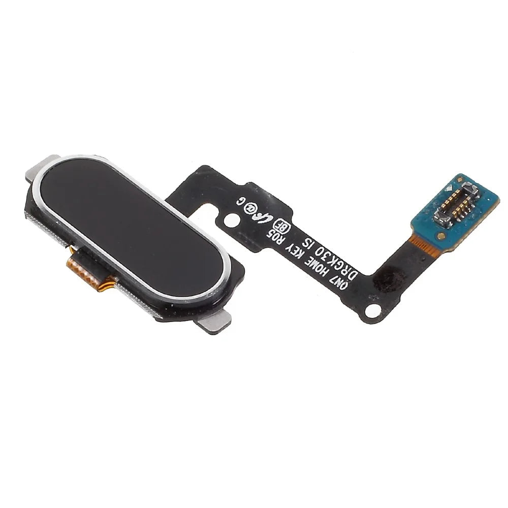 OEM Disassembly Fingerprint Home Button Flex Cable Part for Samsung Galaxy J7 Prime / On7 (2016) - Black - 4