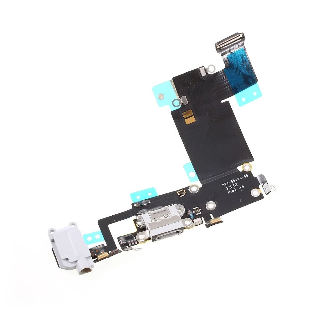 For iPhone 6s Plus 5.5 Charging Port Flex Cable Replace Part  (Refurbished Disassembly) - Light Grey - 1