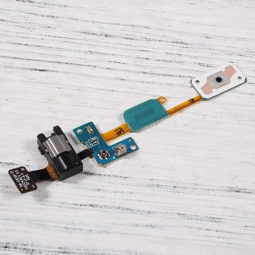 OEM Home Button + Earphone Jack Flex Cable for Samsung Galaxy J7 Prime / On7 (2016) G610 - 1