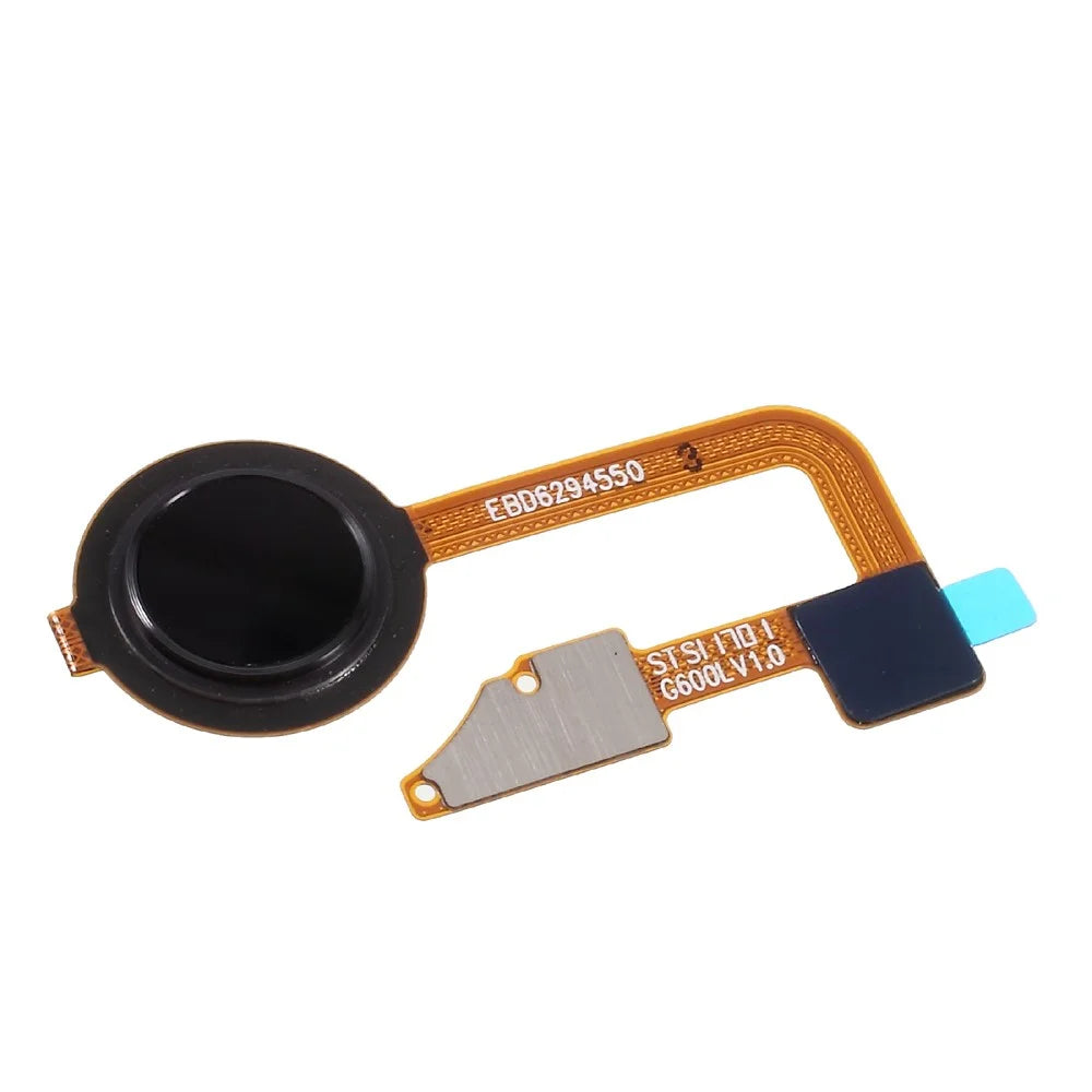 OEM Home Button Flex Cable with Fingerprint Sensor for LG G6 - Black - 1