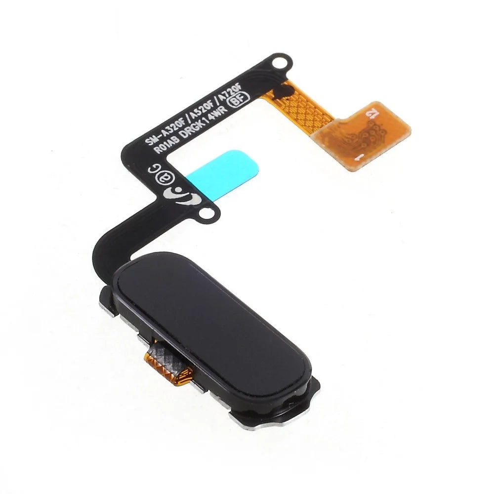 OEM Fingerprint Button Flex Cable Part for Samsung Galaxy A3 (2017) / A5 (2017) / A7 (2017) - Black - 1