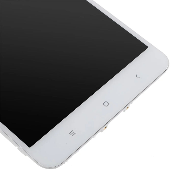 LCD Screen and Digitizer + Assembly Frame Part for Xiaomi Mi Max 2 - White - 4
