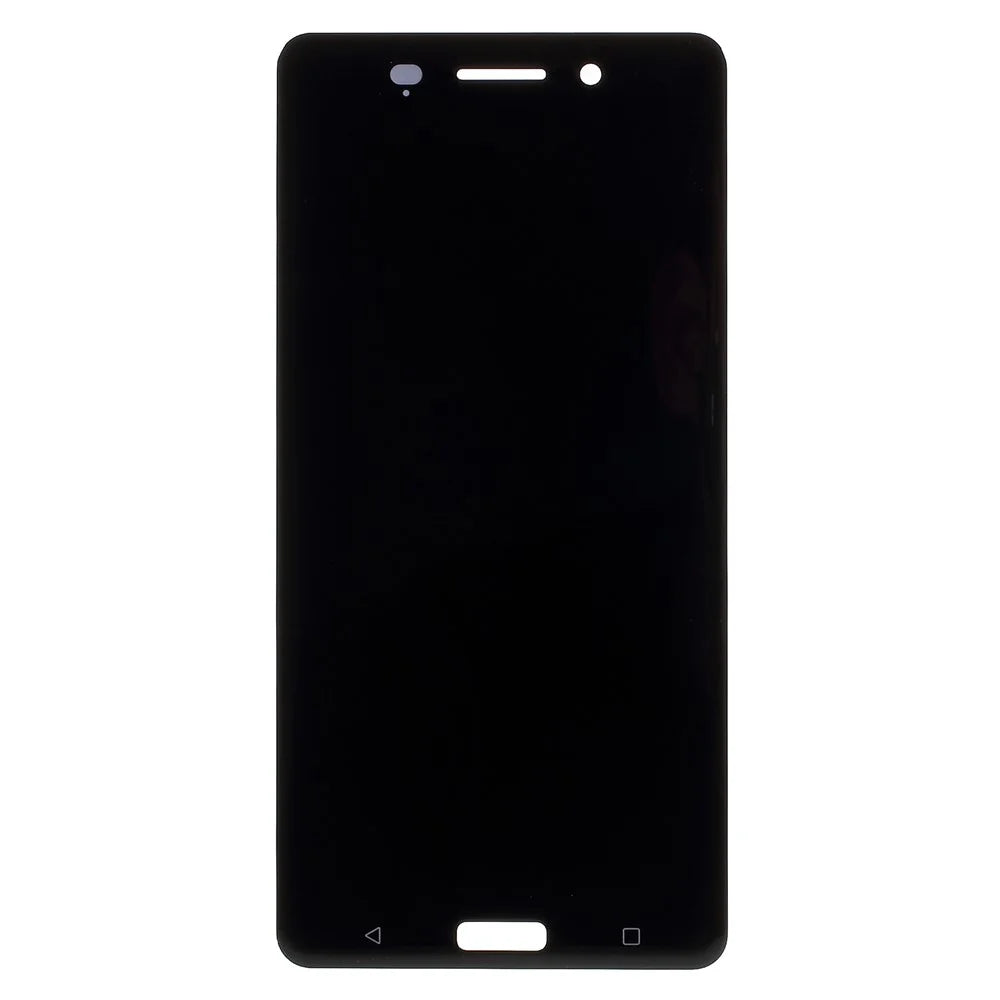 OEM LCD Screen and Digitizer Assembly Part for Nokia 6 (without Logo) - Black - 1