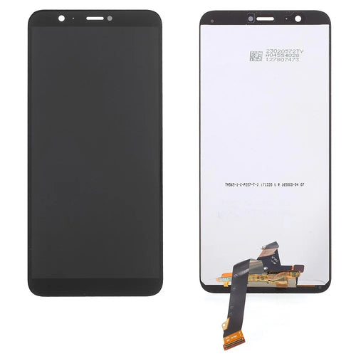 LCD Screen and Digitizer Assembly Replacement Part for Huawei P Smart / Enjoy 7S - Black - 1